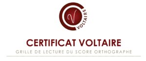 grille des scores du certificat Voltaire